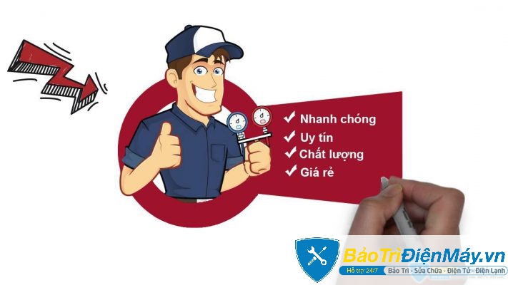 dịch vụ Sửa máy lạnh Điện Máy Xanh