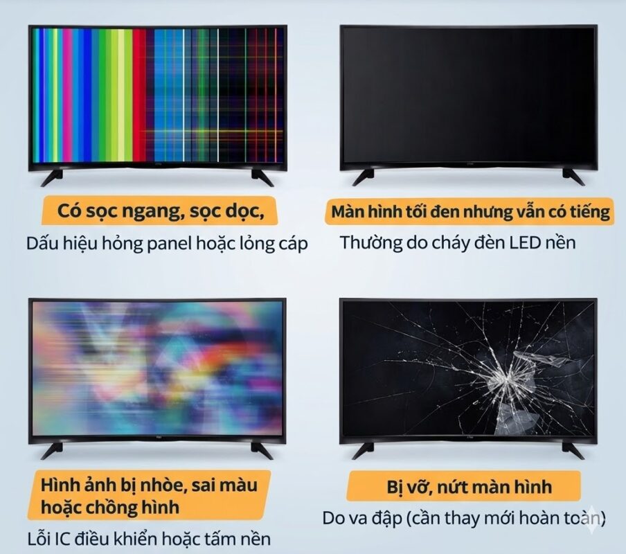 Bảng Giá Sửa Tivi Mới Nhất 2026