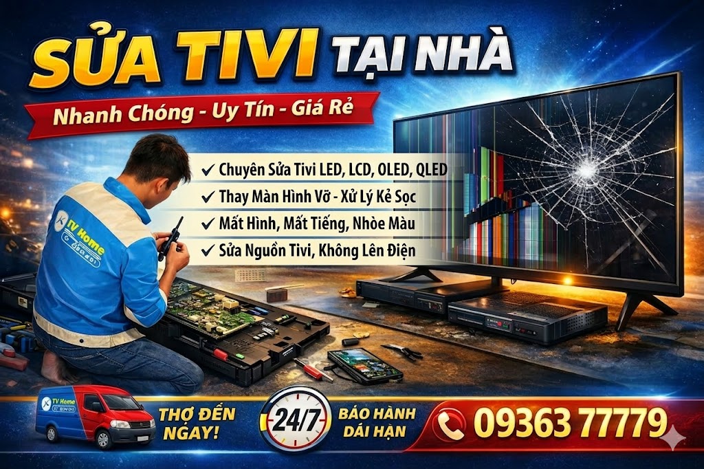 Sửa tivi tại nhà