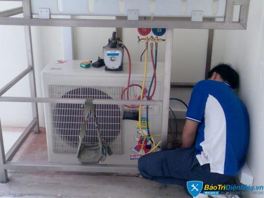 Công Trình Bảo Trì Máy Lạnh Cho Tòa Nhà Văn Phòng Tại Quận 10, TP.HCM