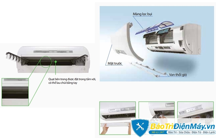 Bảo trì máy lạnh Điện Máy Xanh HCM