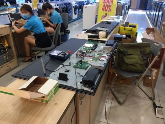 Các lỗi thường gặp khi cần Sửa chữa tivi Samsung tại nhà