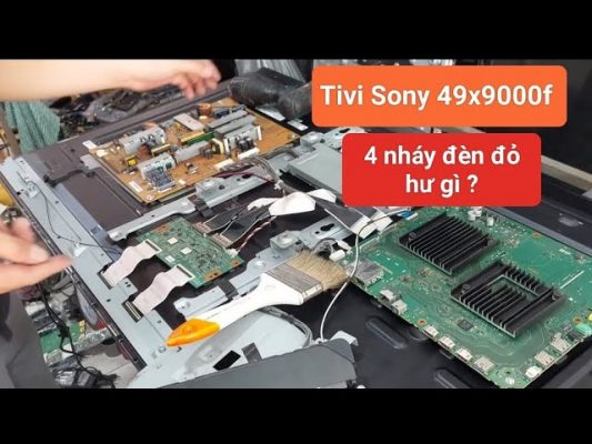 Dịch vụ sửa chữa tivi Sony tại Bảo Trì Điện Máy.