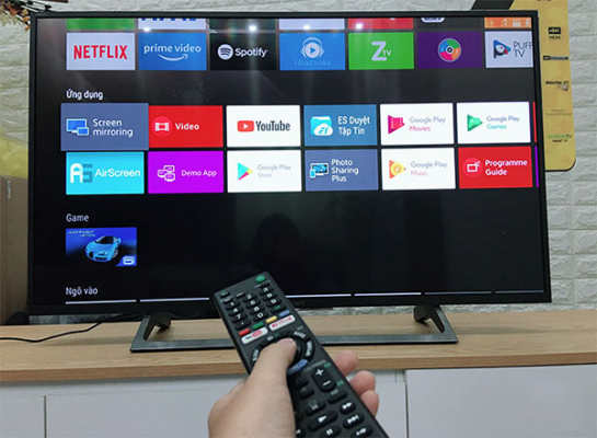 Tivi Sony không bắt được Wifi hoặc tín hiệu kém.