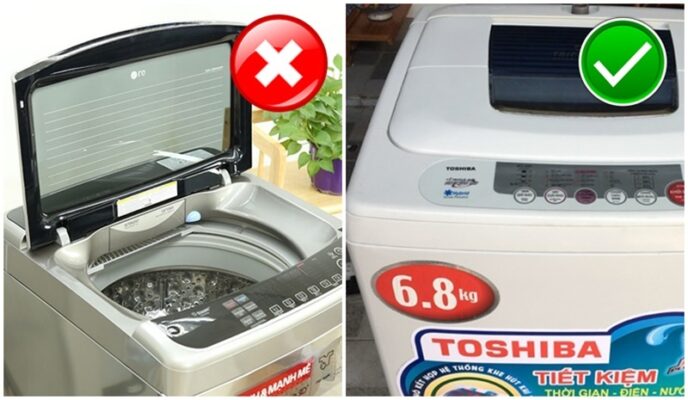 Đóng chặt nắp trước khi khởi động