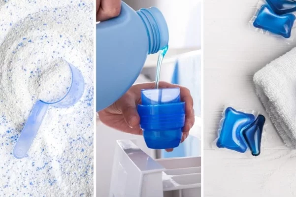 Sử dụng đúng loại và lượng bột giặt/nước giặt