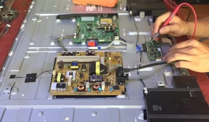 Cáp tín hiệu hoặc linh kiện bên trong bị đứt, lỏng
