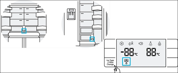 Cách sử dụng tủ lạnh Samsung lấy nước ngoài.