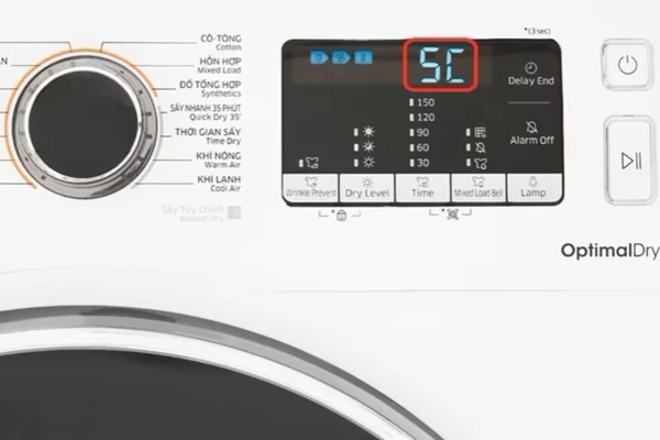 Lỗi 5C Máy Giặt Samsung Là Gì?