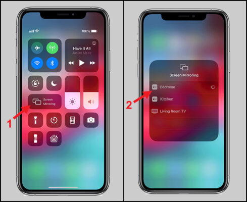 Chiếu Màn Hình Điện Thoại (Screen Mirroring).