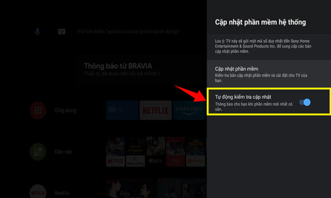 Cập Nhật Phần Mềm.