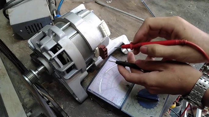 Kiểm Tra Động Cơ Máy Giặt.