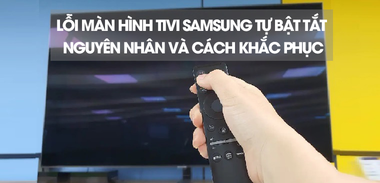 Tivi Samsung Tự Động Bật Tắt.