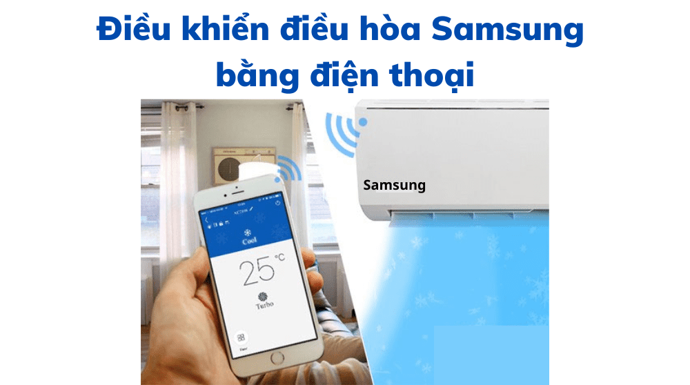Cách hẹn giờ điều hòa Samsung trên các dòng cao cấp (SmartThings app).