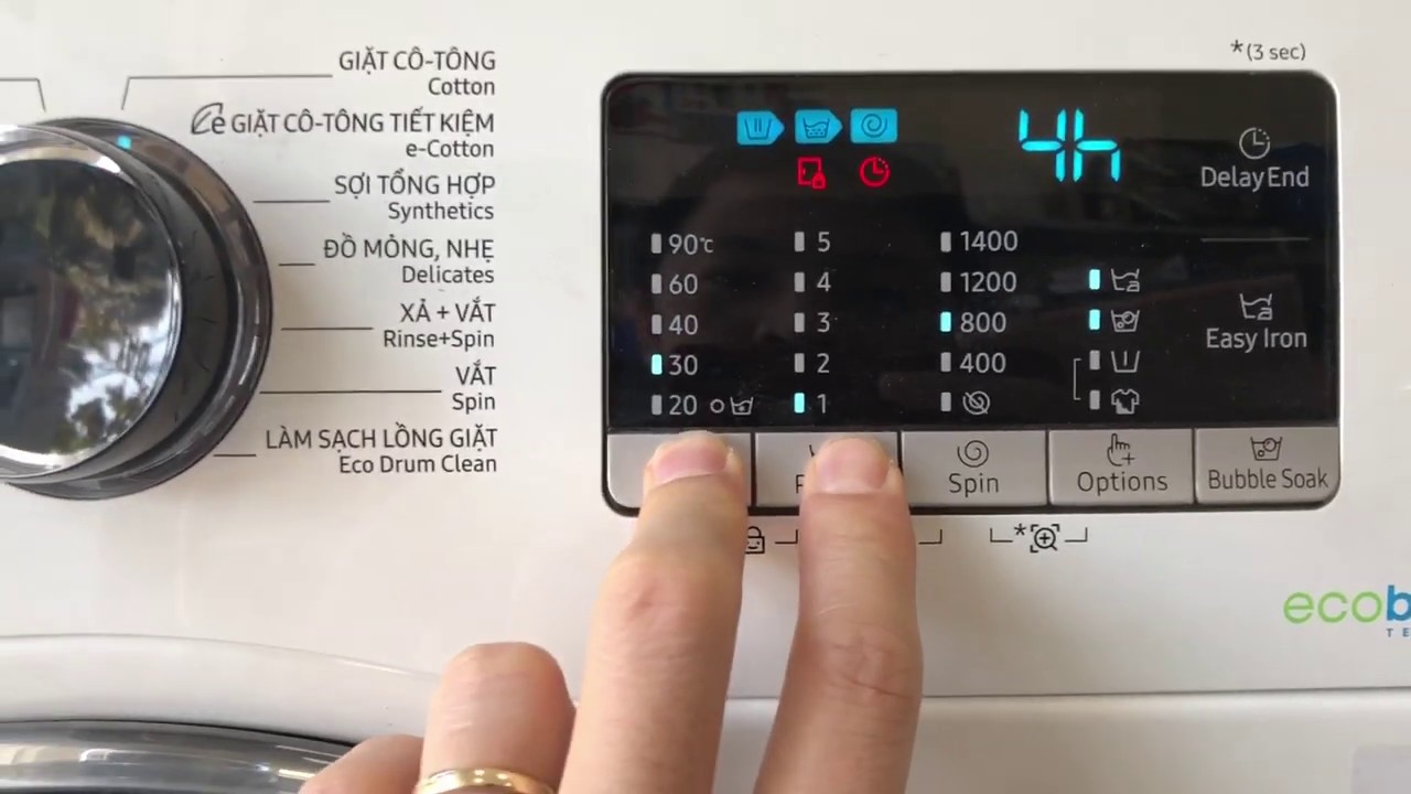 Vì sao cần biết cách sử dụng máy giặt Samsung đúng cách?