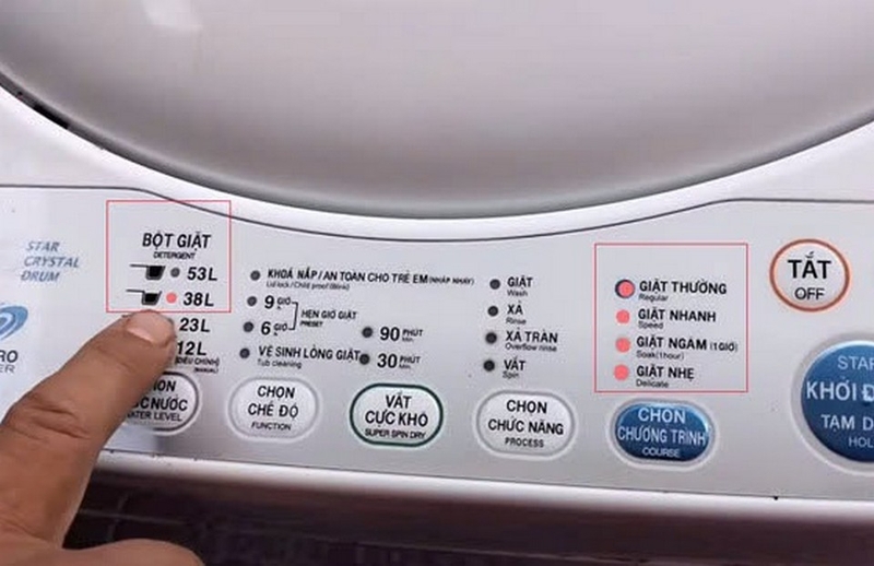Máy giặt báo lỗi liên tục.