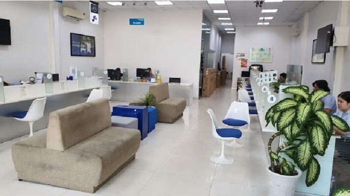 Khu vực hỗ trợ của trung tâm bảo hành Samsung Đà Lạt