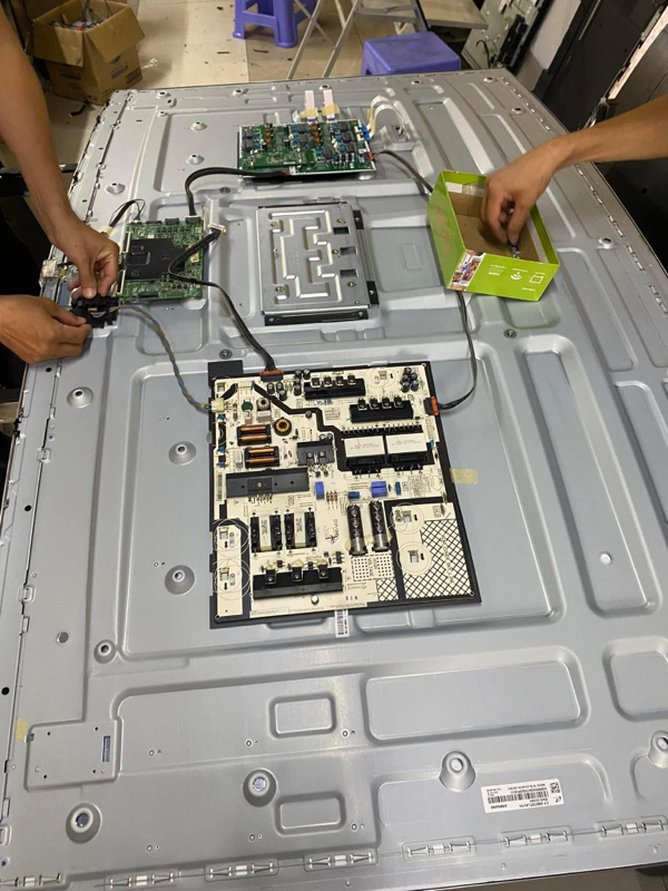 Quy trình sửa tivi Plasma tại nhà TPHCM.