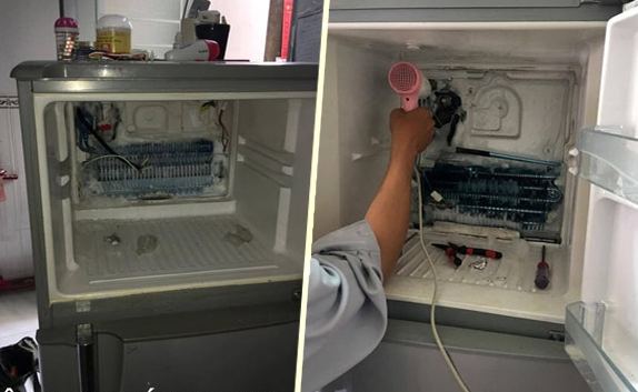 Những sự cố thường gặp cần sửa tủ lạnh LG tại Hà Nội.