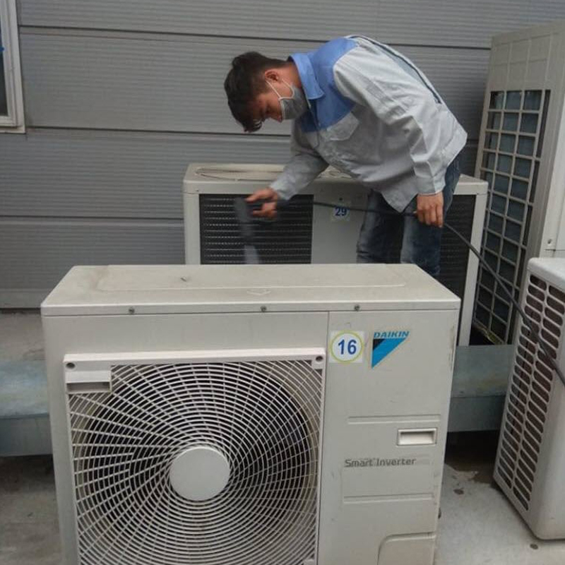 Quy trình dịch vụ bảo dưỡng máy lạnh Mitsubishi tại TP.HCM.