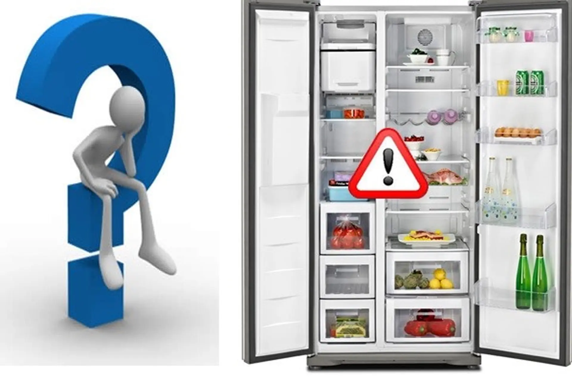Các lỗi thường gặp khi sử dụng tủ lạnh 2 cánh.
