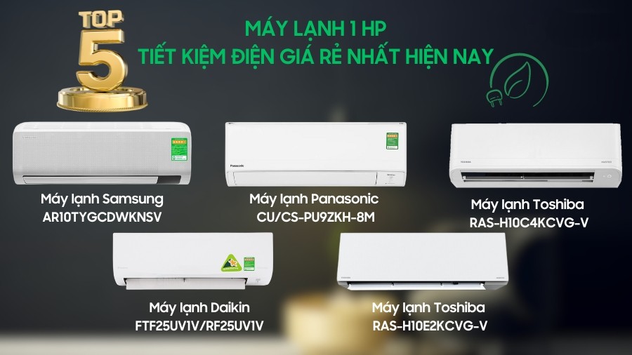 Máy lạnh tiết kiệm điện loại nào tốt? Các thương hiệu nổi bật.