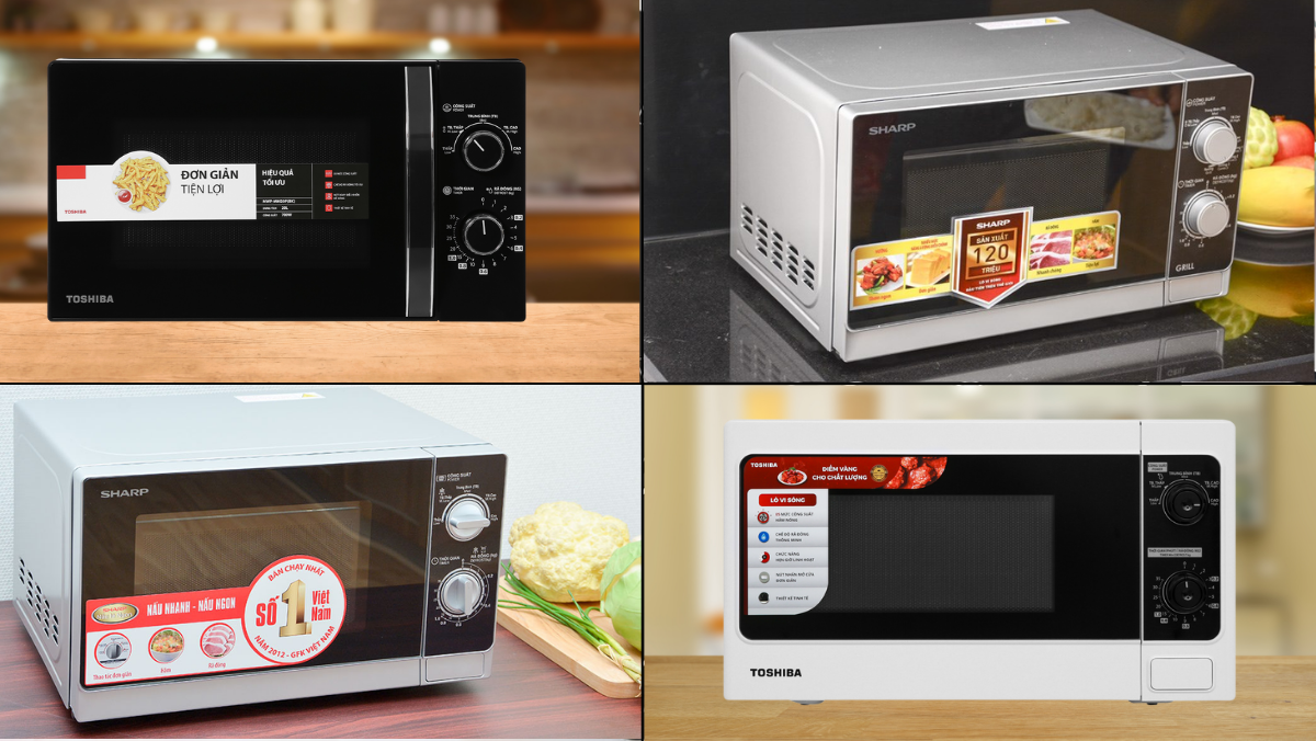 Những thương hiệu lò vi sóng nấu nhanh nhất hiện nay.
