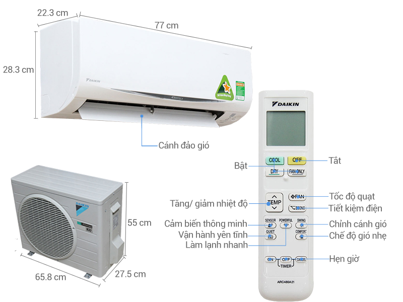 Vì sao nên chọn máy lạnh Daikin giá cả hợp lý?