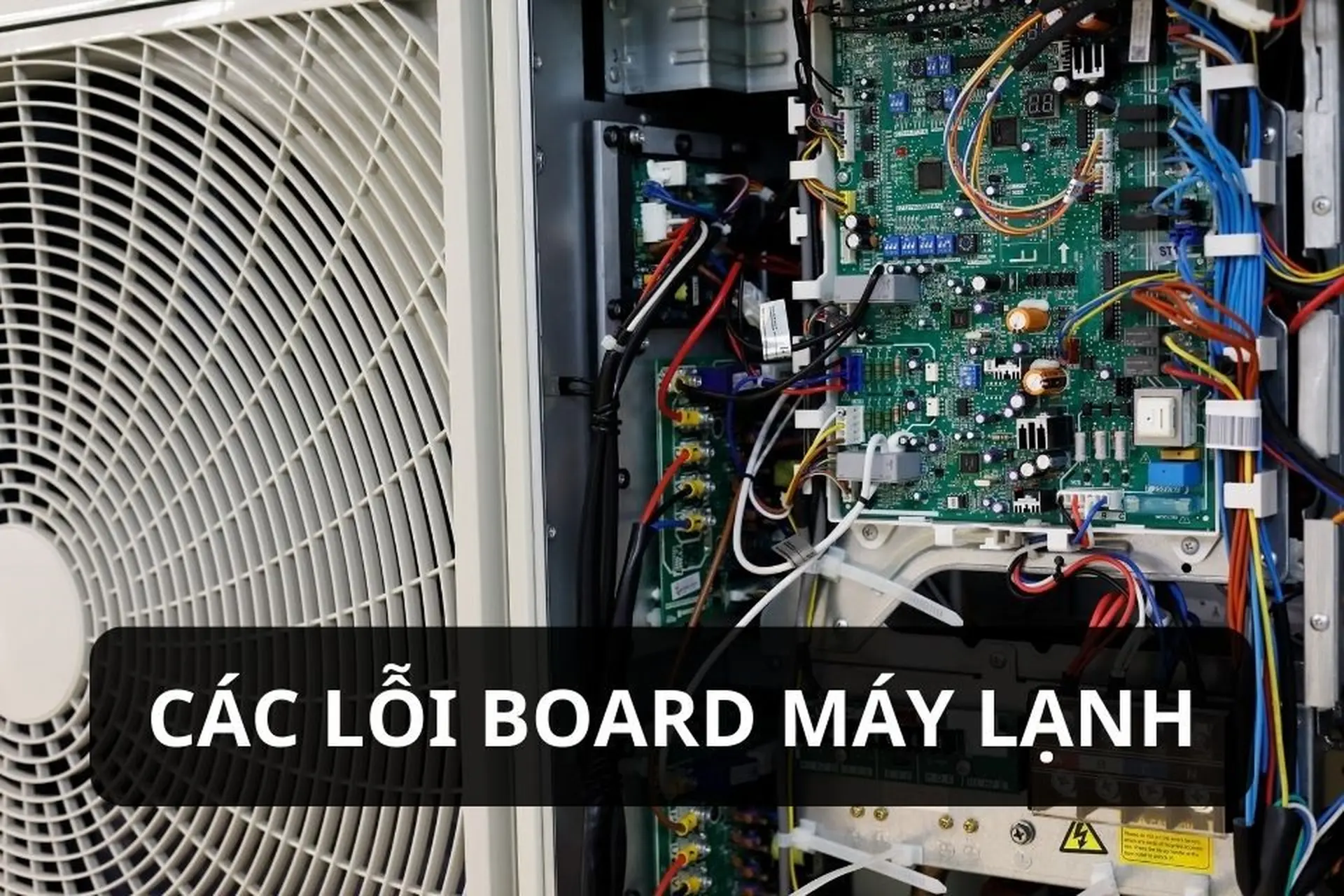 Do lỗi bo dàn lạnh hoặc dàn nóng không tương thích.