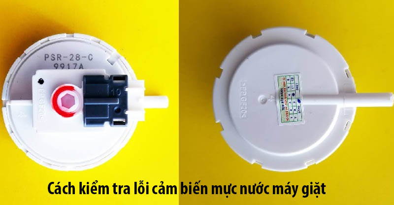 Cảm biến mực nước hoặc bo mạch bị lỗi.