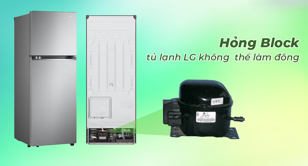 Cách khắc phục tủ lạnh LG không lạnh tại nhà.