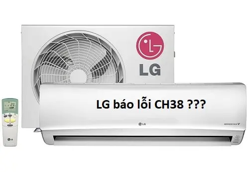 Dấu hiệu nhận biết máy lạnh LG báo lỗi CH38