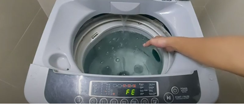 Kinh nghiệm sửa máy giặt LG để tránh lỗi FE.