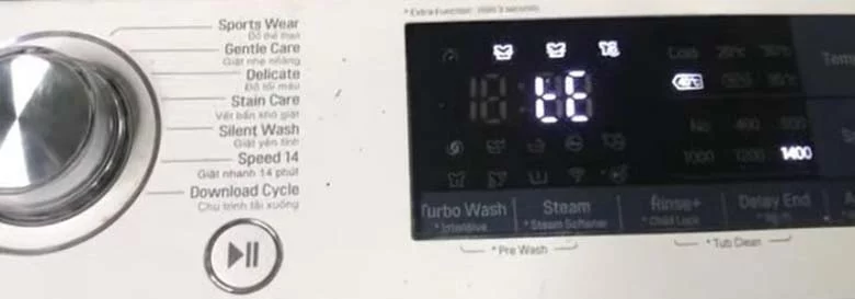 Nguyên nhân khiến máy giặt LG lỗi cảm biến nhiệt