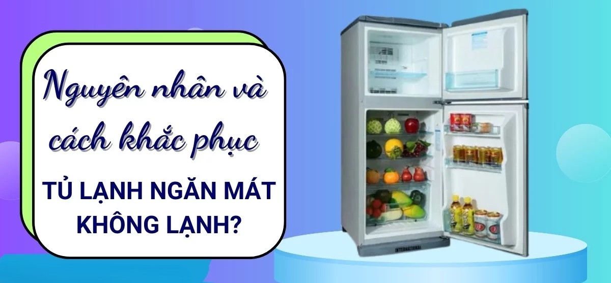 Nguyên nhân phổ biến khiến tủ lạnh LG không lạnh.