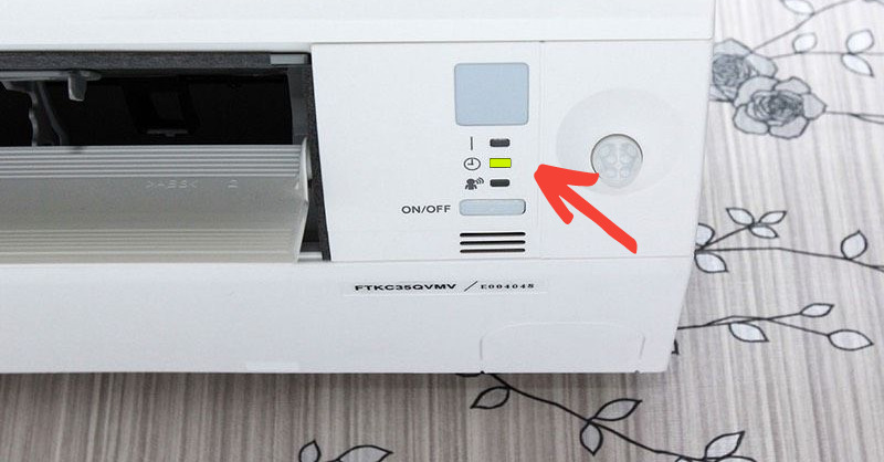 Dấu hiệu nhận biết máy lạnh Daikin báo lỗi E4.