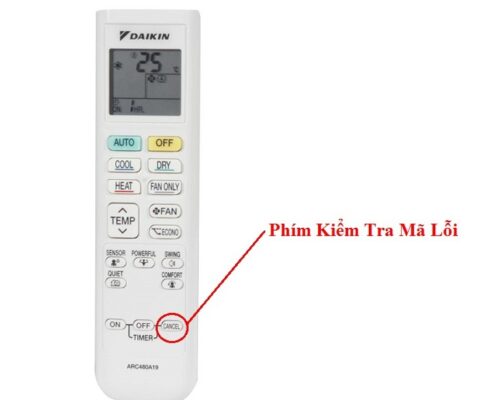 Cách sử dụng điều khiển Daikin chuẩn nhất
