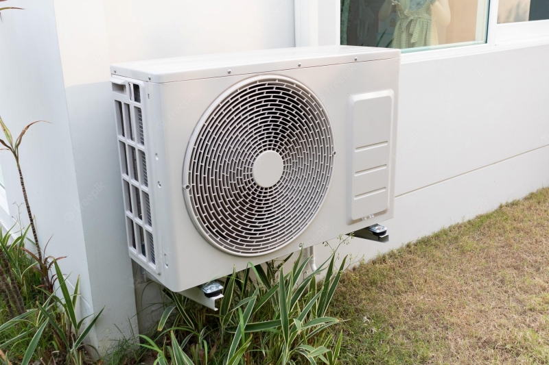 Lắp dàn nóng máy lạnh Daikin.