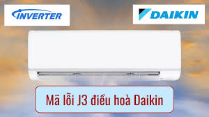 Máy lạnh Daikin báo lỗi J3