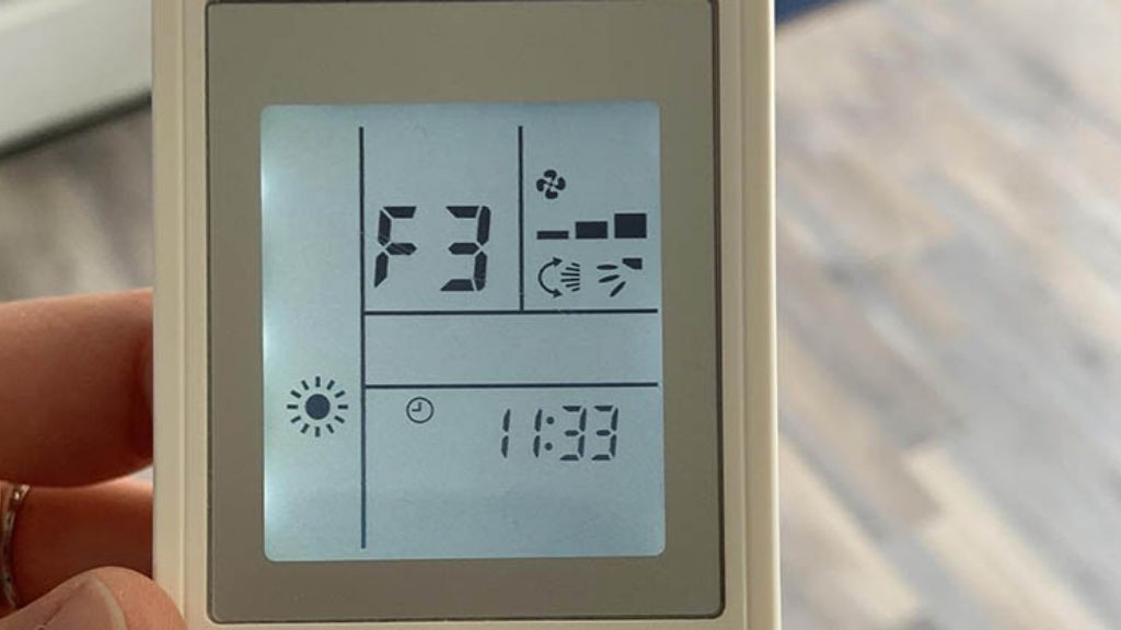 Nguyên nhân khiến máy lạnh Daikin báo lỗi F3.