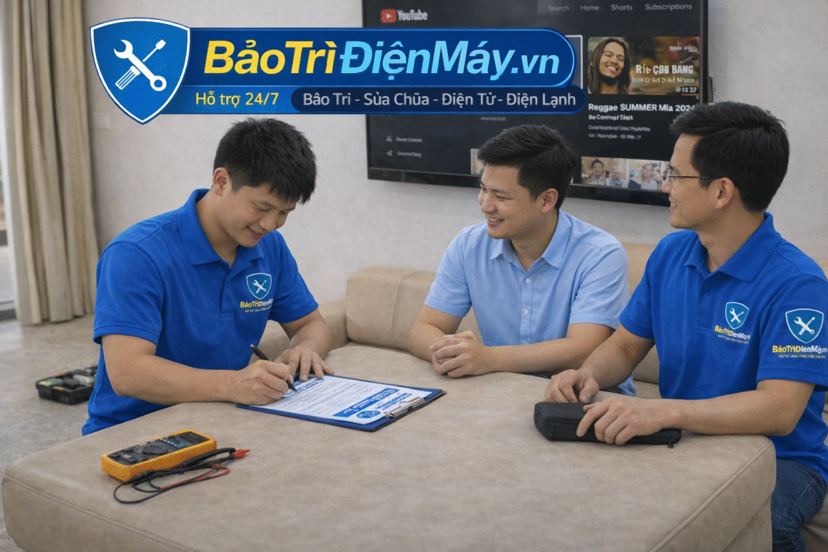 Dịch vụ sửa tivi sony tại nhà