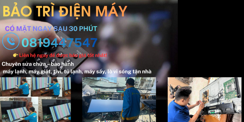 Sửa Tivi Phường Xóm Chiếu