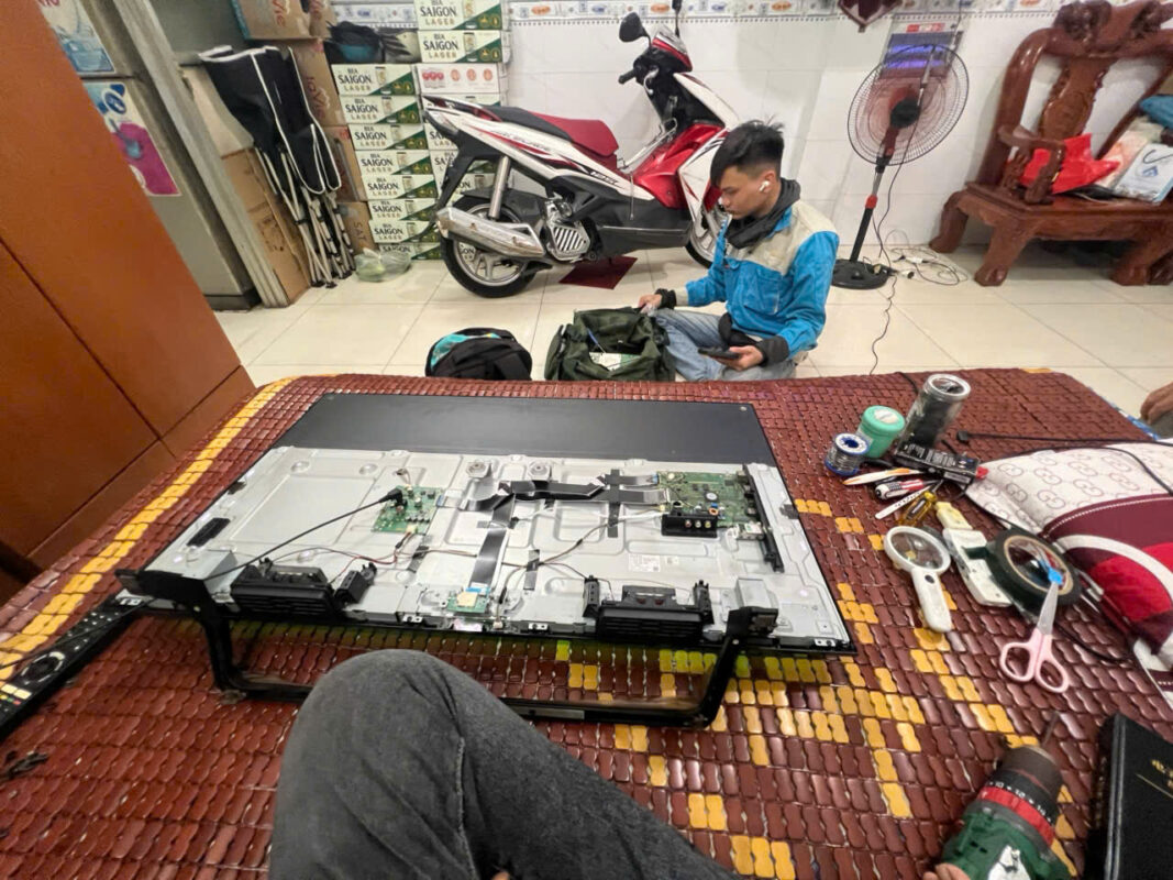 Tivi Toshiba bị mất hình
