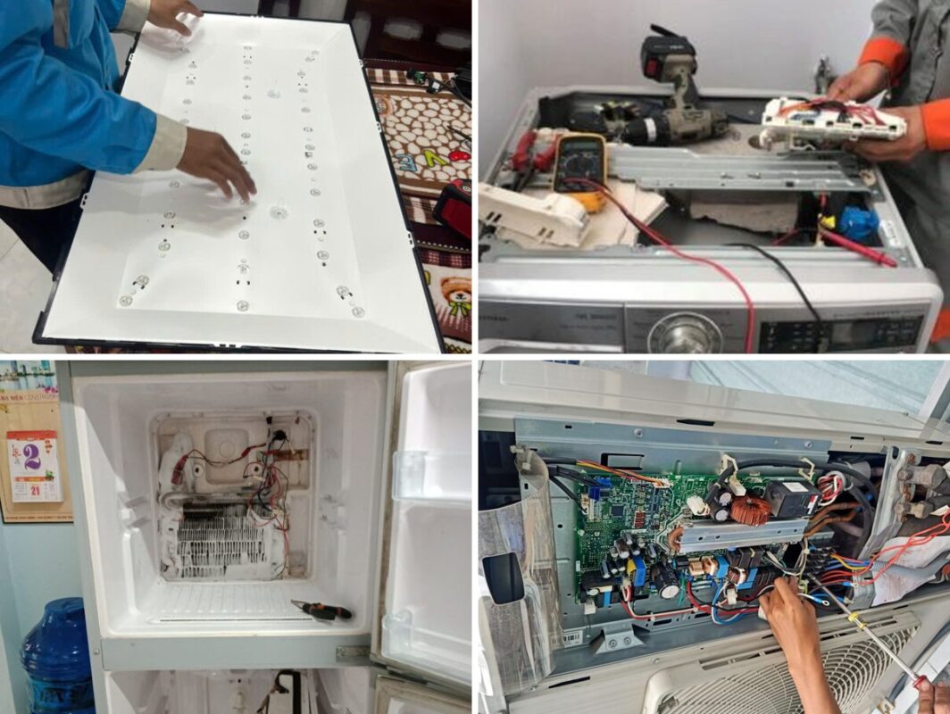 Sua chua tivi, may giat, tu lanh, may lanh tai nha